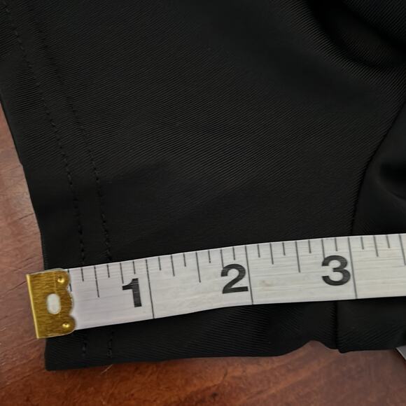 Black Swimskirt Hey Girl Woman Size 2X Cross V Front - Picture 10 of 10